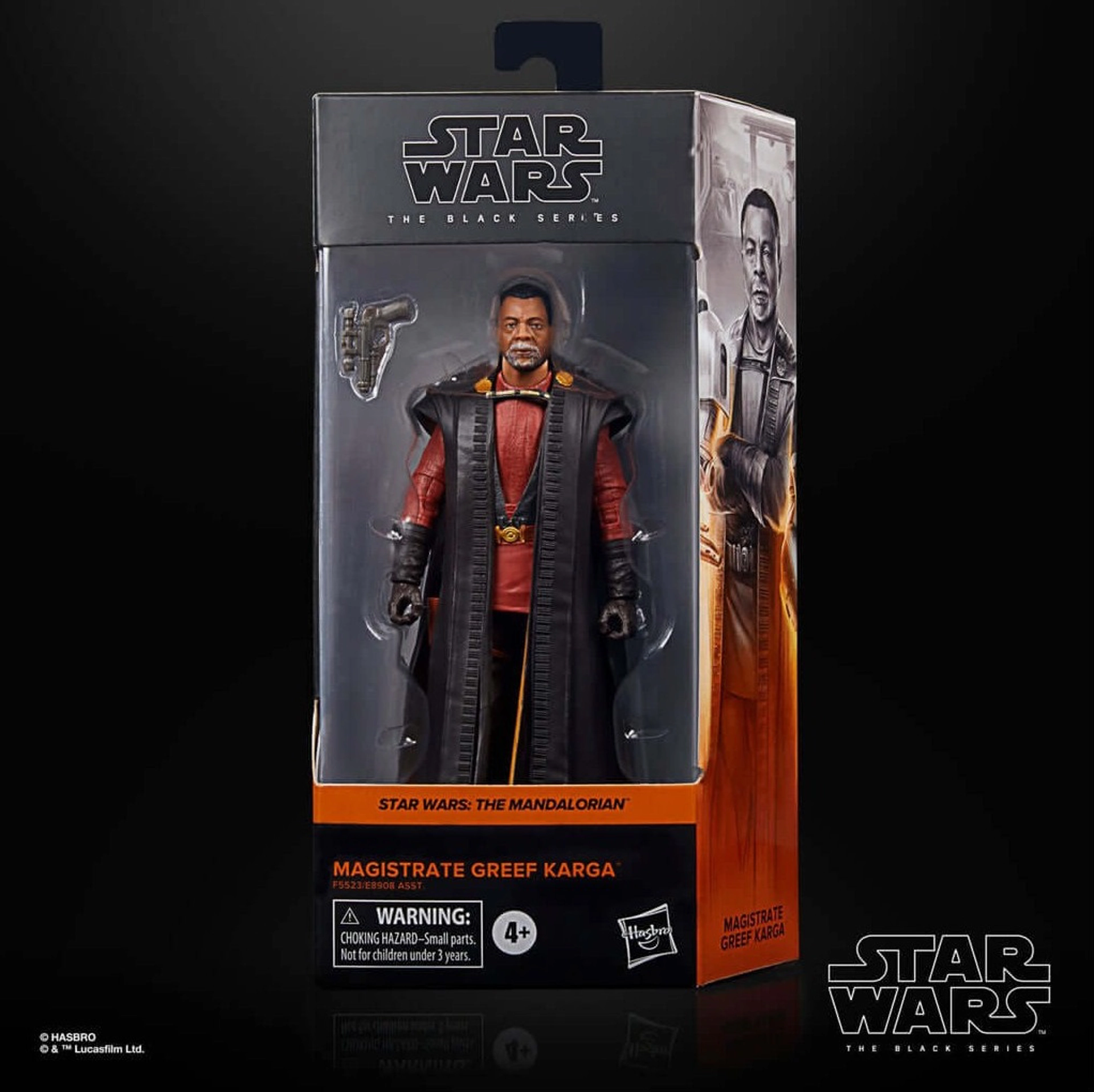 Star Wars The Black Series - Figurine d'action du magistrat Greef Karga 15cm Applause Enjoy