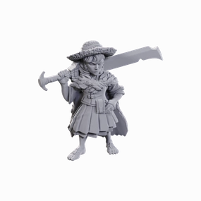 Cloud Saves PF UNPAINTED MINIS WV23 FEMALE HALFLING MAGUS LOW-LEVEL