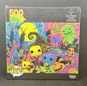 Reading Readiness DISNEY - L'Etrange No?l de Monsieur Jack "Blacklight" - POP Puzzles 500 Pcs