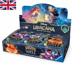 DISNEY - Lorcana - Trading Cards Boite de 24 Boosters Chapitre 10 - EN Toy Pack Display Collector's Pack Series