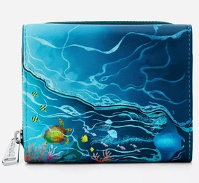 DISNEY - Vaiana "Water flow" - Portefeuille LoungeFly 'Exclusive' Personality Maker Creator Collective