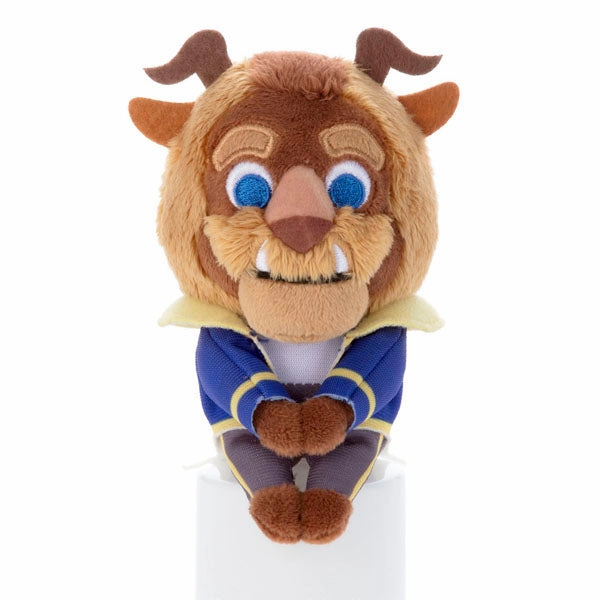 Disney Beauty and Beast Characters Chokkori Beast Sitting Plush Doll Contemporary Art Archival Quality