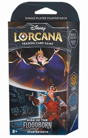 Surprise Pack Series Limited Series Release Disney Lorcana Rise Of The Floodborn Starter Deck - Tactical Teamwork