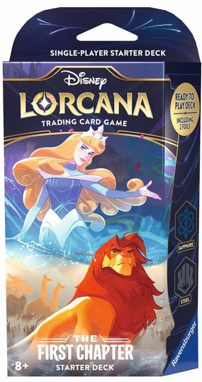 Disney Lorcana The First Chapter Starter Deck - A Steadfast Strategy Limited Find Release