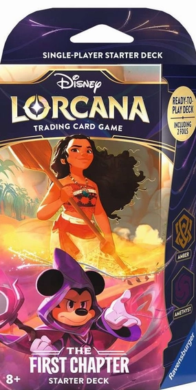 Disney Lorcana The First Chapter Starter Deck - The Heart Of Magic Collector's Dream Find