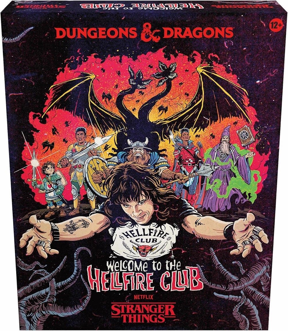 Mystery Drop Series DND RPG STRANGER THINGS: WELCOME TO THE HELLFIRE CLUB