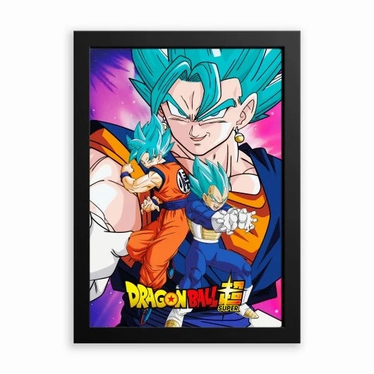 DRAGON BALL SUPER - Cadre Lumineux LED 28x20x5cm Shock absorption Statuette Artist