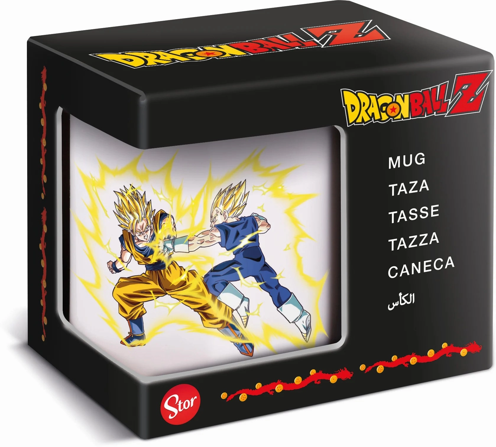 DRAGON BALL Z - Goku Vs Vegeta - Mug c??ramique 325ml Resource Save