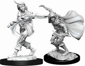 PF Unpainted Minis WV14 Human Rogue Female Energy System