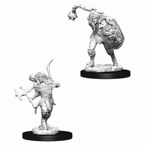 Reporting System Simulated Gambling PF Unpainted Minis WV6 Male Elf Fighter