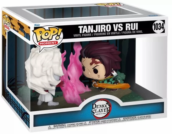 Figurine Pop Demon Slayer #1034 Tanjiro vs. Rui Hexadecimal Code Pitch Recognition