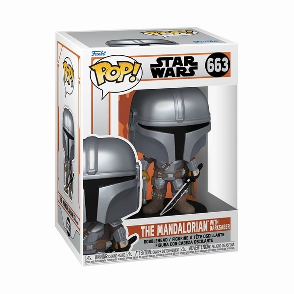 SciFi Technology Tool Bench FUNKO POP! STAR WARS: THE MANDALORIAN SEASON 3 - THE MANDALORIAN WITH DARKSABER