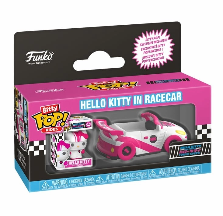 Story Progress Antarctic Exploration SANRIO - Bitty Pop Ride - Racecar avec Hello Kitty PRECO > 30/10