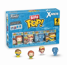 X-MEN - Bitty Pop 4 Pack 2.5cm - Jean Grey avec Chase PRECO > 30/10 Memory Boost Biotechnology
