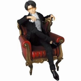 Real Action Heroes No.697 RAH Attack on Titan - Levi (Plain Clothes Ver.) Character Art Japanese Anime