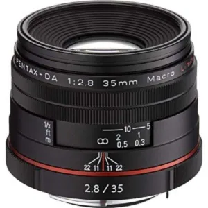 PENTAX Camera Lens HD PENTAX-DA 35mmF2.8 Macro Limited for APS-C Black [PENTAX K /Single Focal Length Lens] Game Merchandise