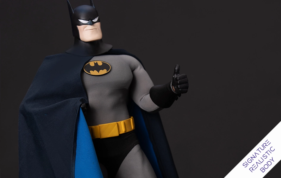 Bookcase Display Display Replica Batman: The Animated Series - Batman (Signature Realistic Body) 1/6 Scale Figure