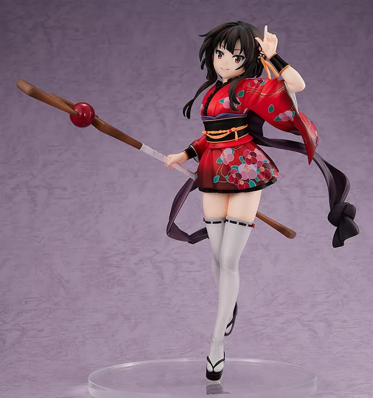 Resin Model Pewter Figure KDcolle Movie KonoSuba: God's Blessing on this Wonderful World! Kurenai Densetsu Megumin Oiran Ver. 1/7 Complete Figure