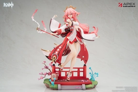 Genshin Impact Yae Miko, Astute Amusement Ver 1/7 Scale Figure Story Driven Fantasy Sculpture