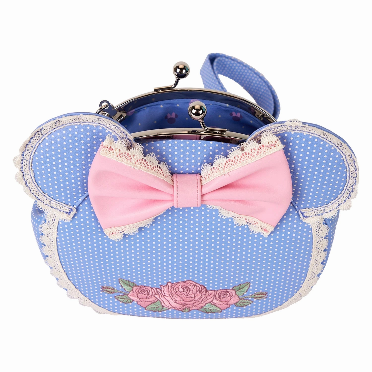 Helpful Craftsperson Tiny Critter DISNEY - Minnie "Floral and Lace Kisslock" - Sac bandouli??re Loungefly