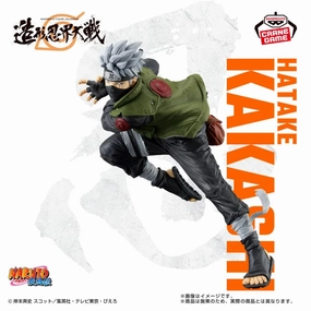 Designer Product NARUTO: Shippuden BANPRESTO FIGURE COLOSSEUM Sculpting Shinobi World War - Kakashi Hatake