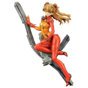 Office Desk Toy Small Space Evangelion: 2.0 You Can [Not] Advance - Asuka Langley Shikinami Test Type Plugsuit Ver. 1/8 Complete Figure