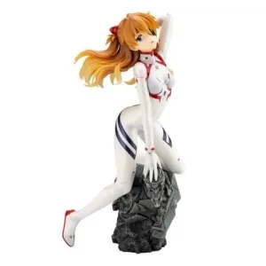 Evangelion: 3.0 1.0 Thrice Upon a Time Asuka Langley Shikinami -White Plugsuit ver. - 1/6 Figure Polymer Clay Designer Toy