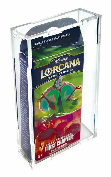 Exclusive Series Display EVORETRO - Acrylic Case Starter Deck Lorcana 1pc