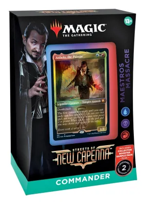 Surprise Set Opening Collectible Drop Series MTG Streets Of New Capenna Commander Deck - Maestros Massacre