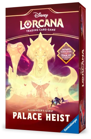 Hidden Pack Series DISNEY LORCANA REIGN OF JAFAR ILLUMINEER'S QUEST PALACE HEIST