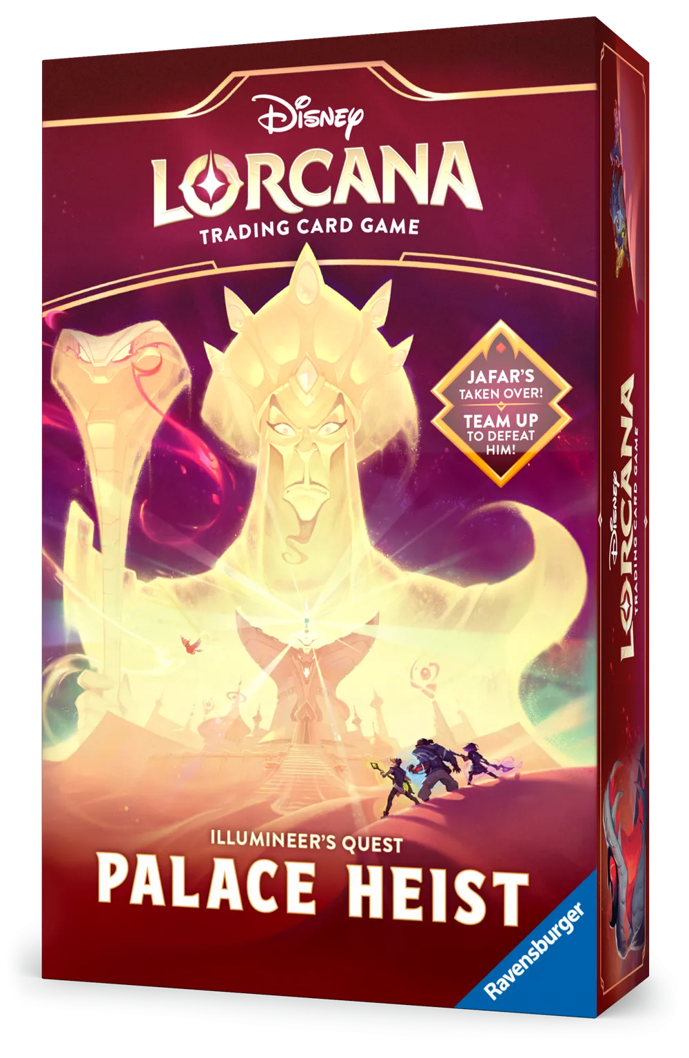 Hidden Pack Series DISNEY LORCANA REIGN OF JAFAR ILLUMINEER'S QUEST PALACE HEIST
