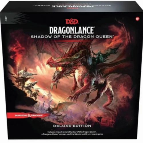 Limited Drop Display Toy Collection Display D&D Book Dragonlance Shadow of the Dragon Queen DELUXE EDITION