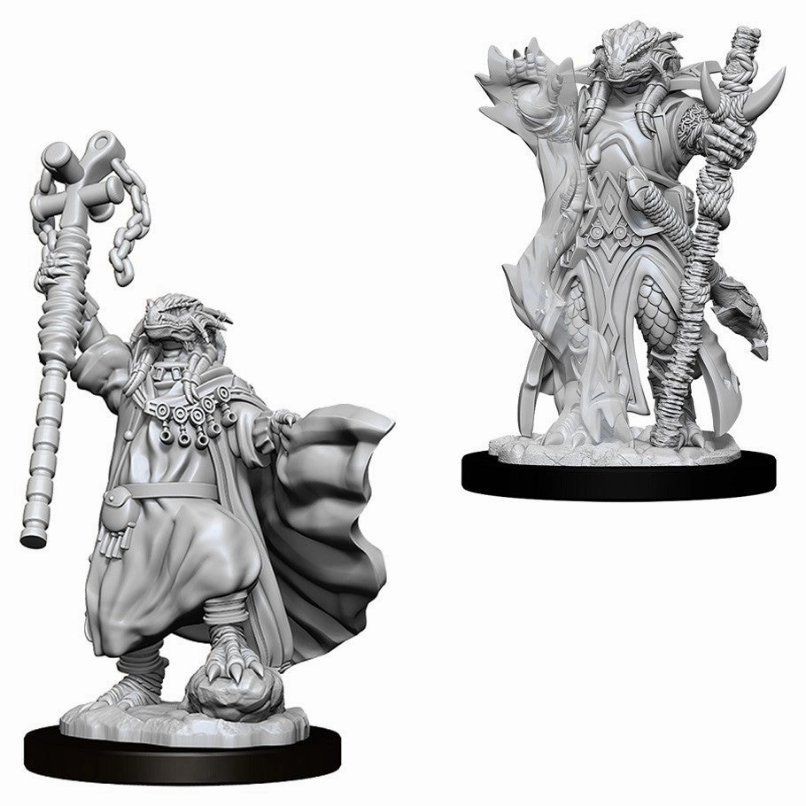 Alien Invasion D&D Unpainted Minis WV8 Female Dragonborn Sorcerer