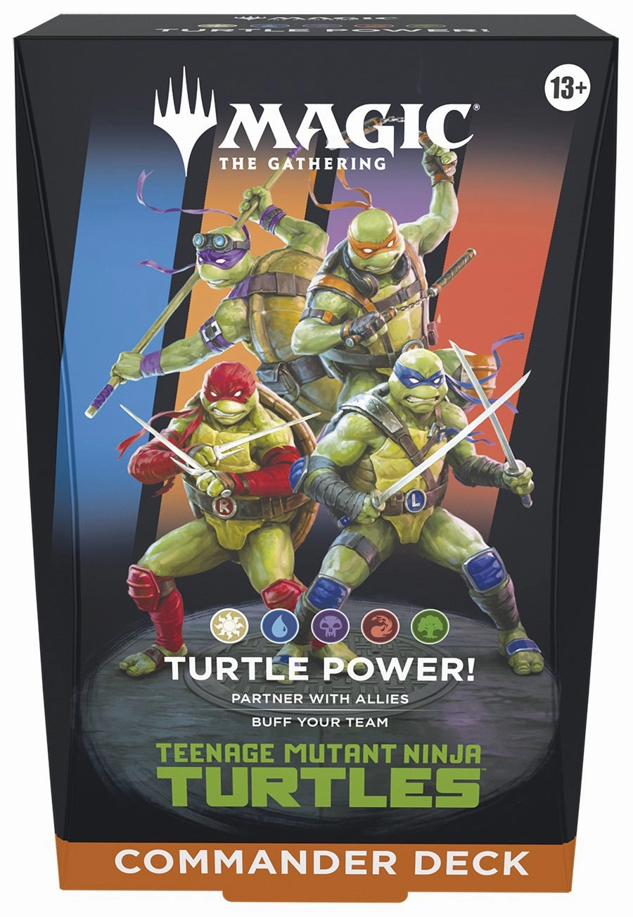 MTG TEENAGE MUTANT NINJA TURTLES COMMANDER (2/27/26) Exclusive Pack Release