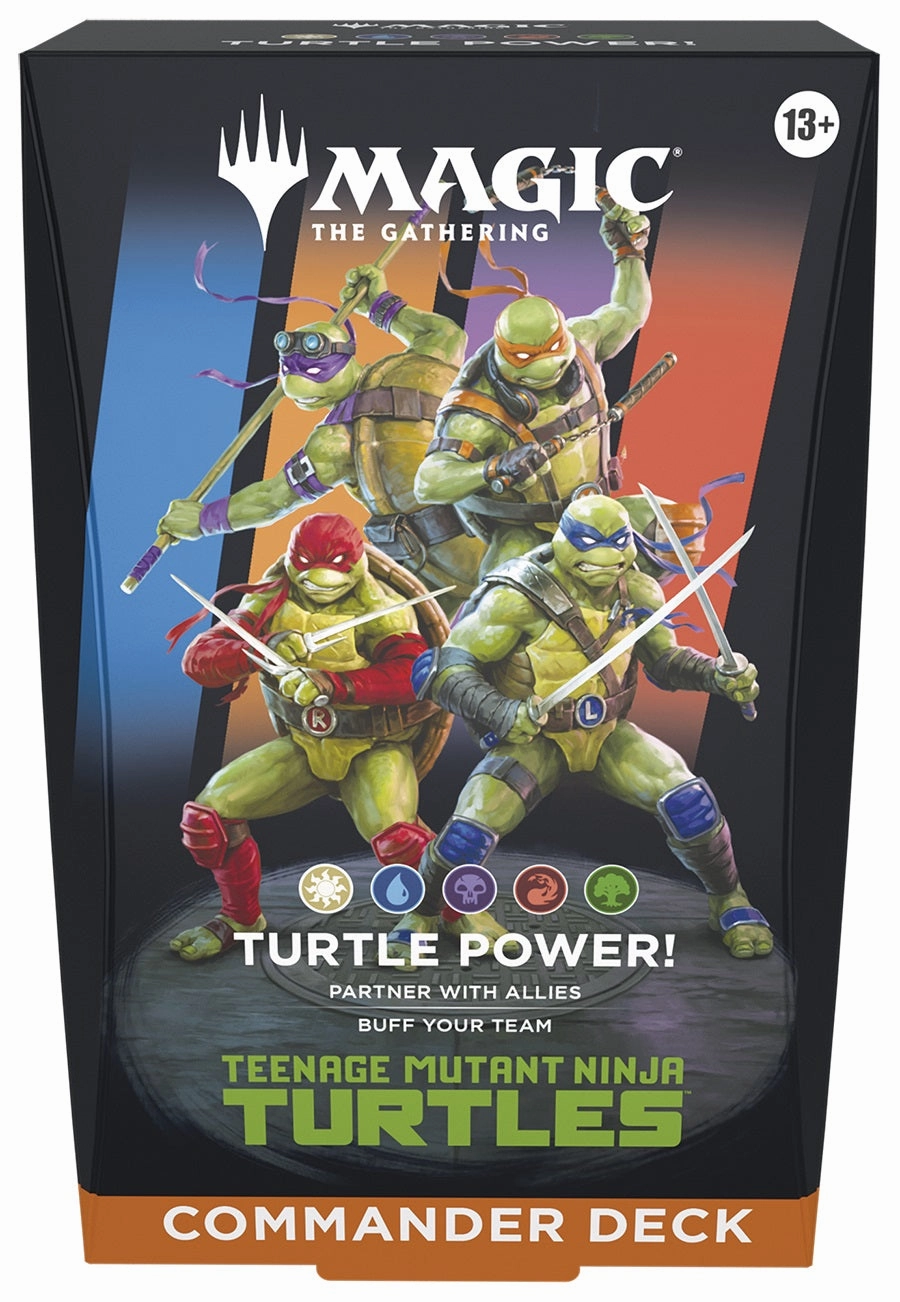 MTG TEENAGE MUTANT NINJA TURTLES COMMANDER (2/27/26) Limited Series Series
