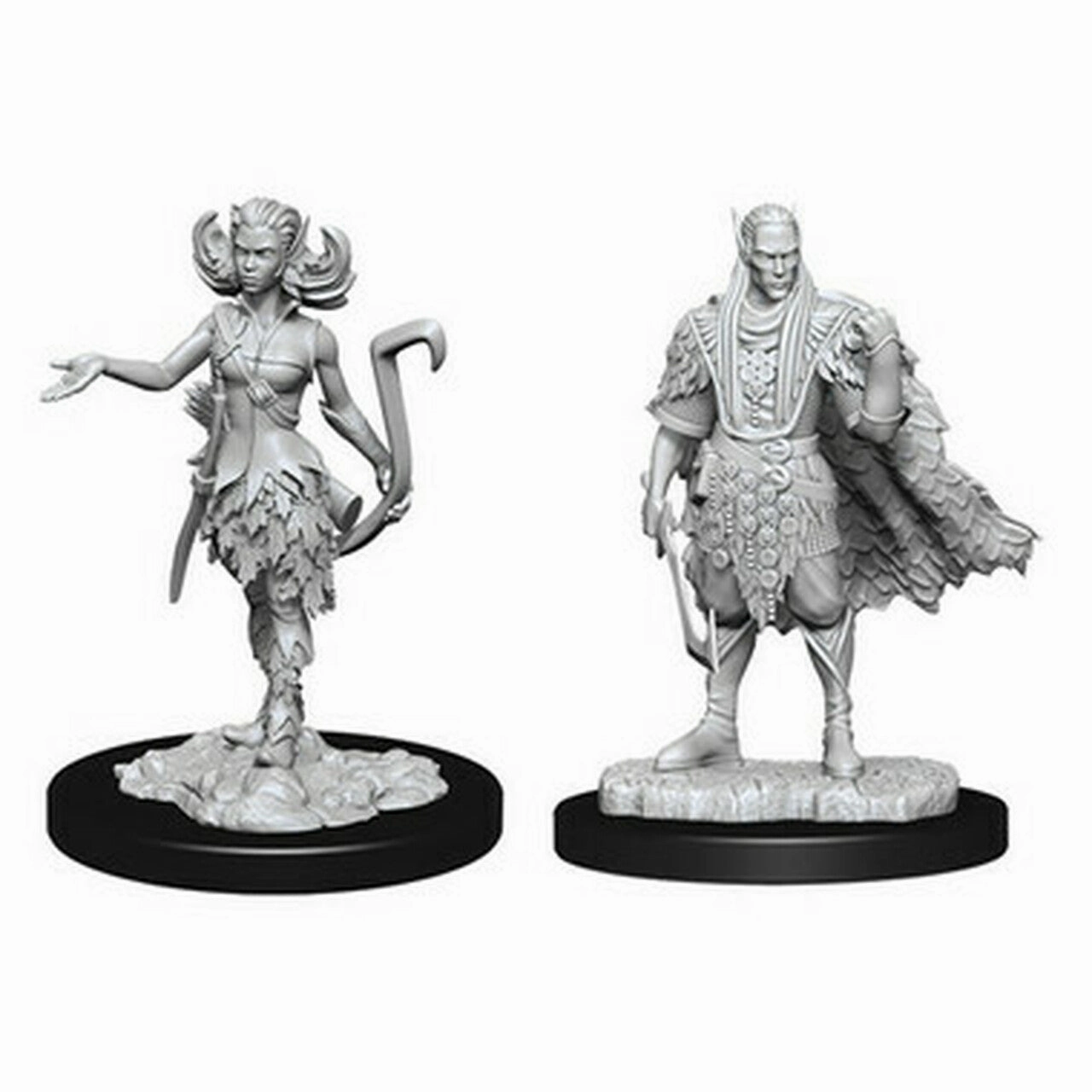 Mature Theme D&D Unpainted Minis WV15 Autumn And Summer Eladrin