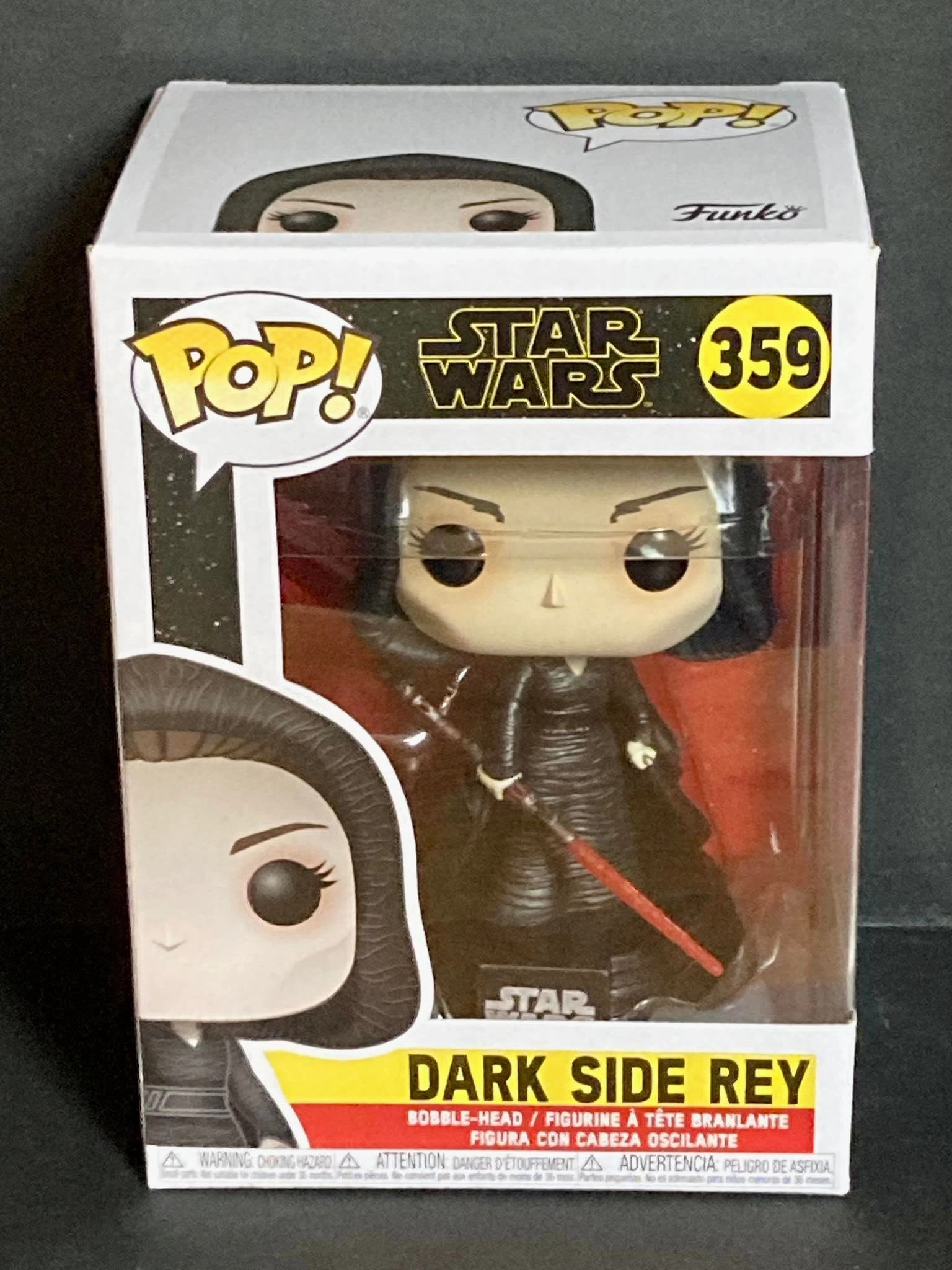 Figurine Pop Star Wars 9 : L'Ascension de Skywalker #359 Dark Side Rey Rendering Engine Rainforest Diversity