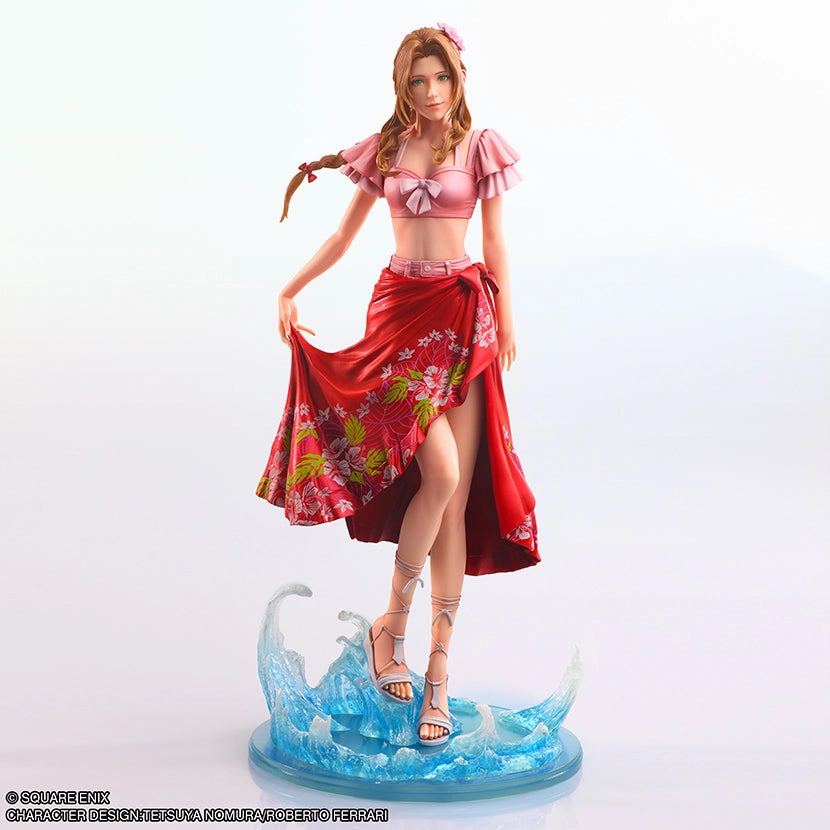 Seasonal Rotation Pop Art FINAL FANTASY VII REBIRTH STATIC ARTS AERITH GAINSBOROUGH Swimsuit Ver