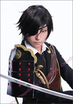 ??Touken Ranbu??Shokudaikiri Mitsutada style cosplay wig Peer-to-Peer High definition