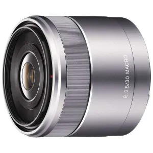 Art Piece SONY Camera Lens E 30mm F3.5 Macro for APS-C Silver SEL30M35 [Sony E /Single Focal Length Lens]