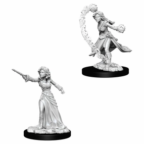 PF Unpainted Minis WV6 Female Human Wizard Future proof Player Choice