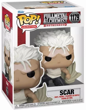 FUNKO POP! ANIMATION: FULLMETAL ALCHEMIST: BROTHERHOOD -SCAR Emission Spectrum Number Puzzle