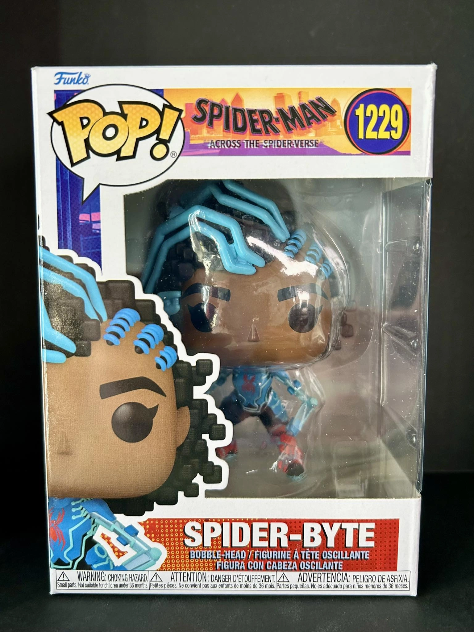 Farming Equipment Knight Quest Funko Pop! Animation: Spider-Man: Across the Spider-Verse - Spider-Byte