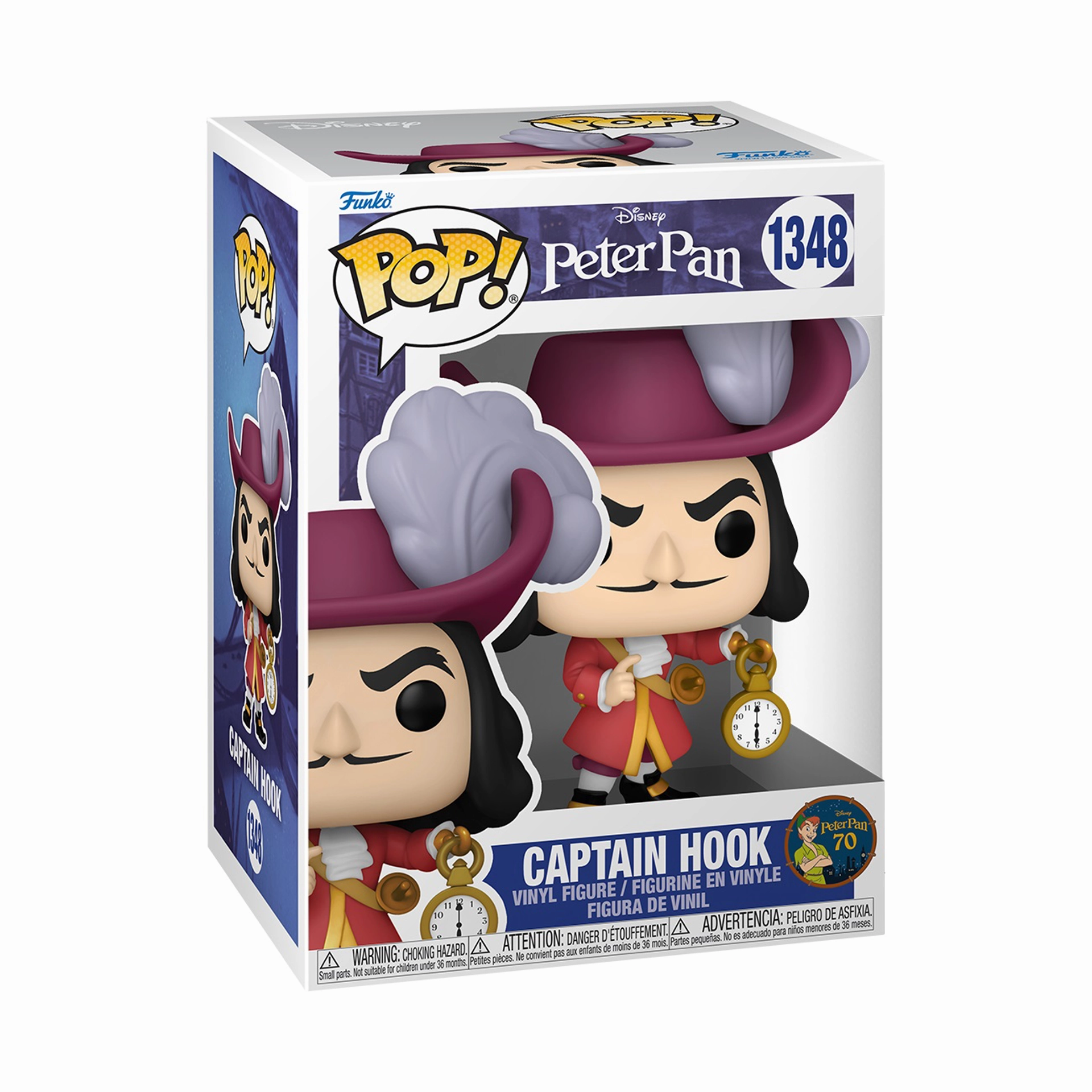 Funko Pop! Disney: Peter Pan 70th Anniversary - Captain Hook Radio Wave