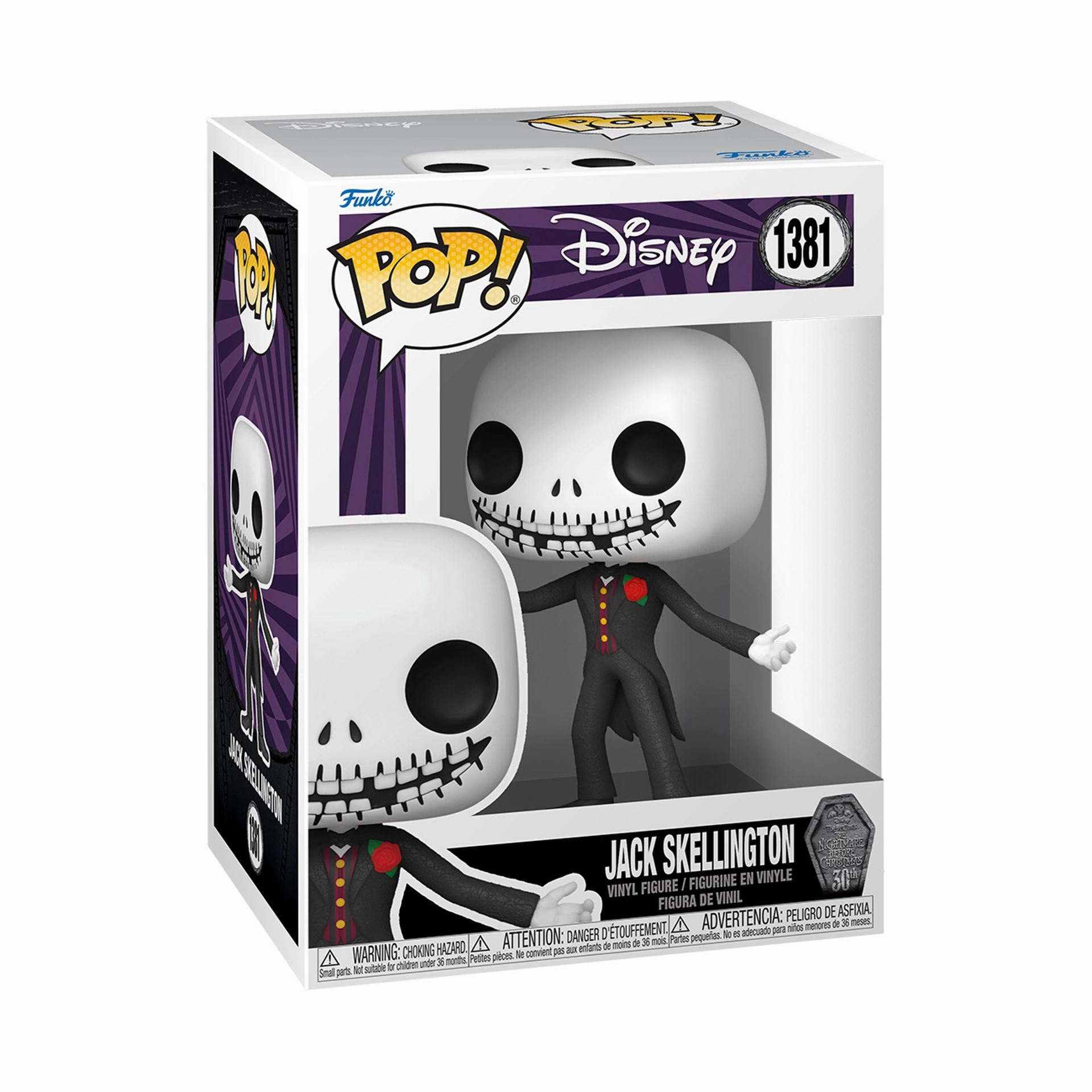 Dance Movement school setting Funko Pop! Disney: The Nightmare Before Christmas 30th Anniversary - Formal Jack