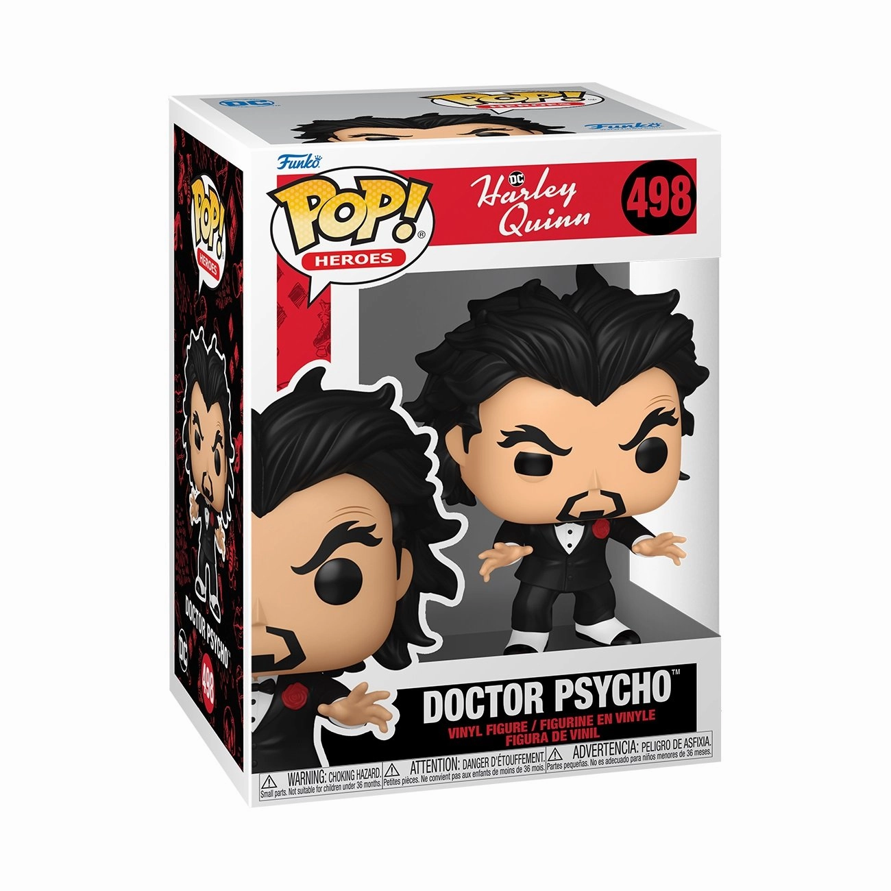Famous Person FUNKO POP! HEROES: HARLEY QUINN ANIMATED SERIES - DOCTOR PSYCHO