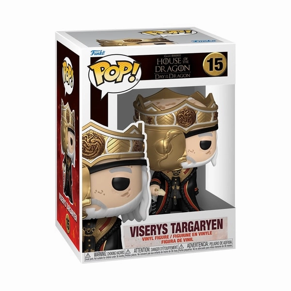 Balance Create FUNKO POP! TV: HOUSE OF THE DRAGON - VISERYS TARGARYEN (MASKED)