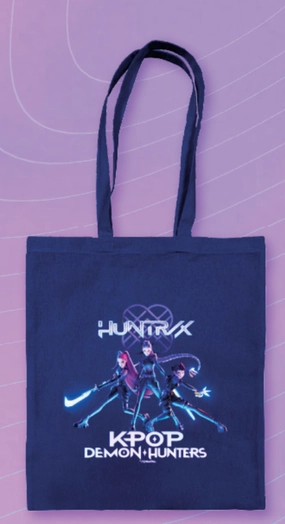 K-POP DEMON HUNTERS - Trio - Tote Bag - 42x38cm Little Permit Rare Find