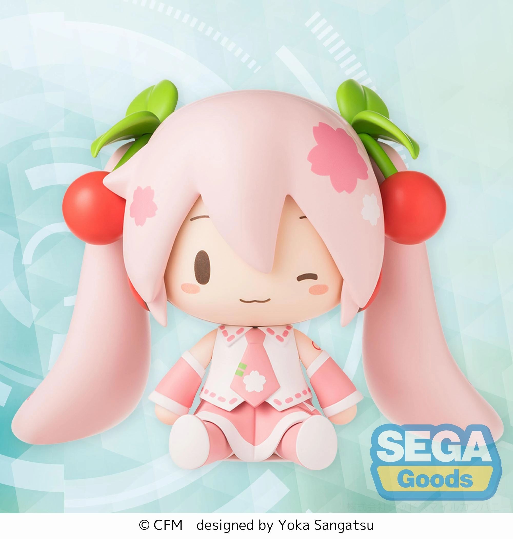 Vinyl Collectible fuwa petit Chibi Figure Sakura Miku