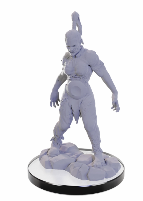 PF Unpainted Minis WV22 Zombie Champion Wormhole Travel